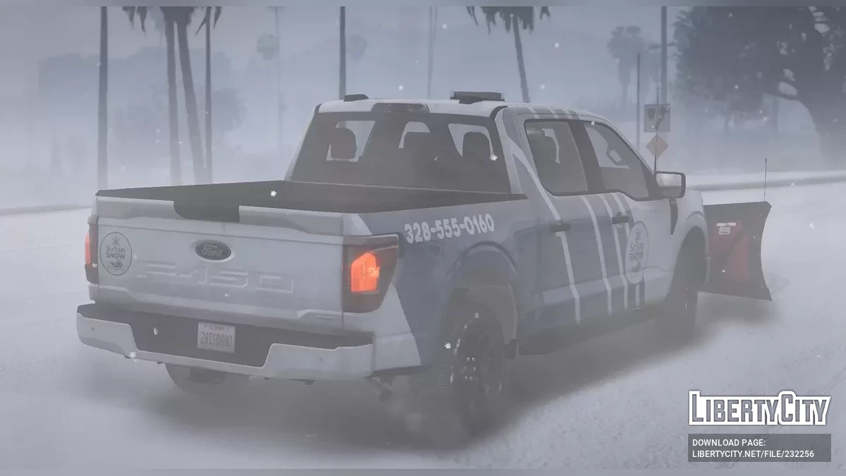 2025 Ford F150 SoSan Snow Removal / GTA 5