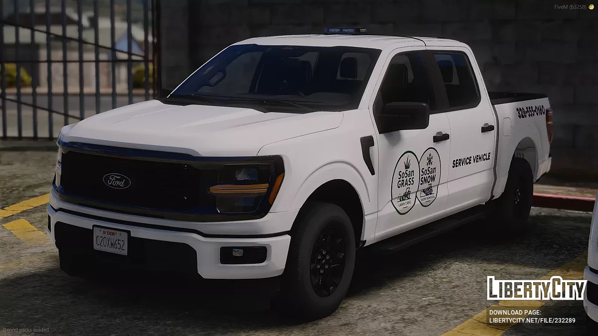 2025 Ford F150 Work Trucks SoSan Snow & Grass Company / GTA 5