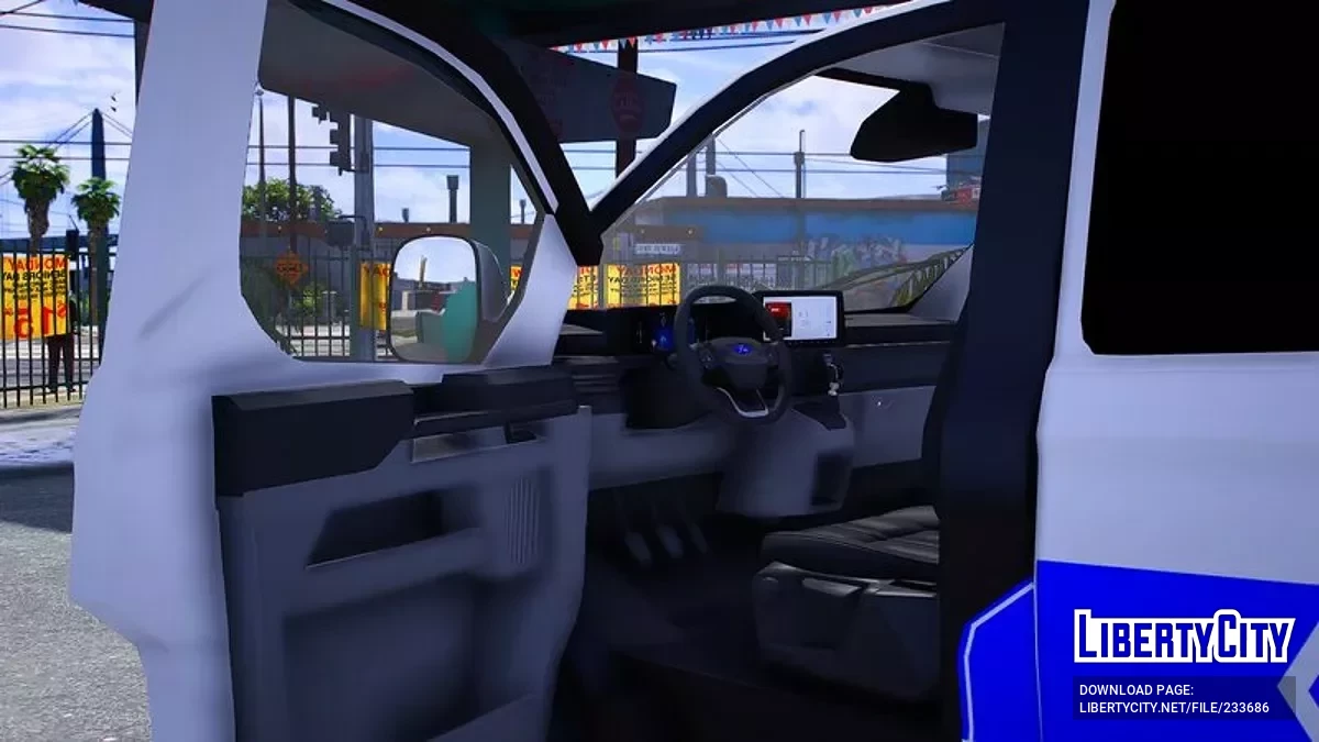 Ford Transit Custom 2025 Asayiş Ekip Aracı / GTA 5