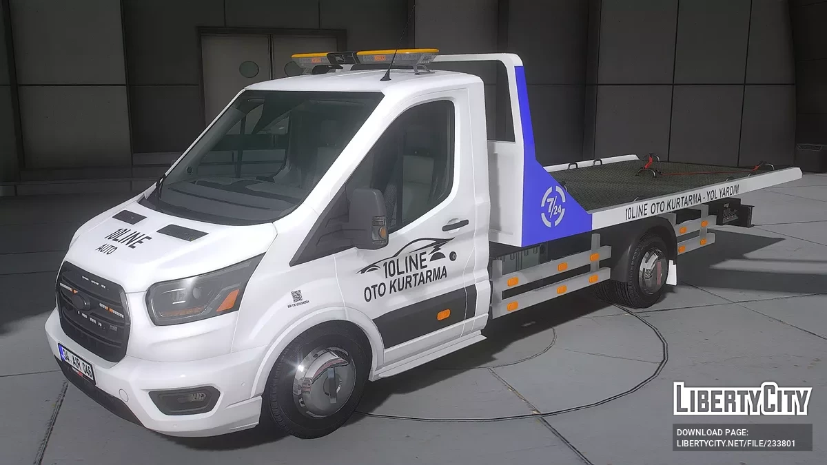 Ford Transit Oto Kurtarıcı / GTA 5