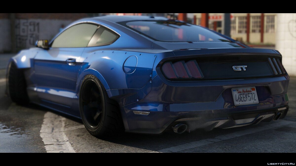 2015 Ford Mustang [HQ | WBody Kit | ShelbyKit | Animated] 1.0 для GTA 5 - Картинка #6