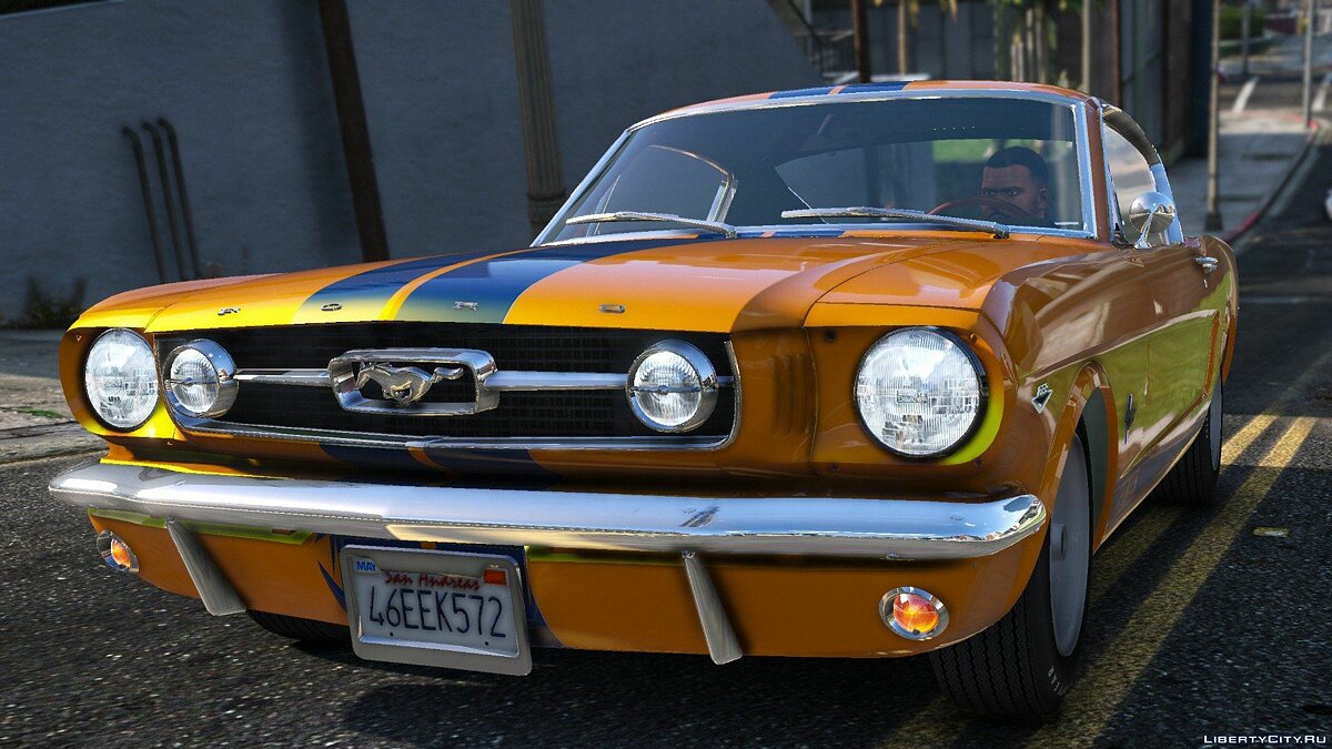 Ford Mustang Fastback [Add-On] 1.1 для GTA 5 - Картинка #4
