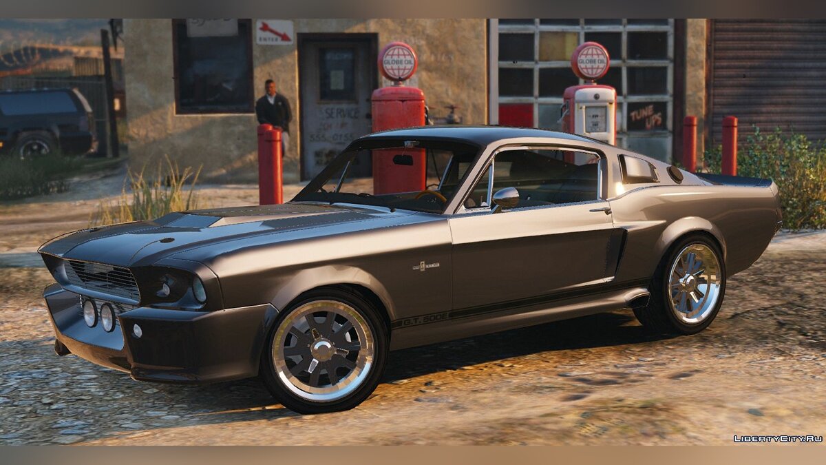 Gta 5 ford mustang replace фото 105
