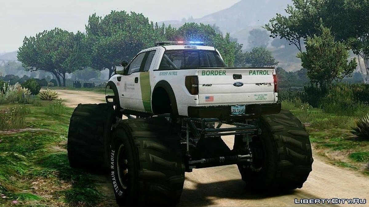 Ford Raptor Border Patrol Monster Truck 1.0 для GTA 5 - Картинка #2