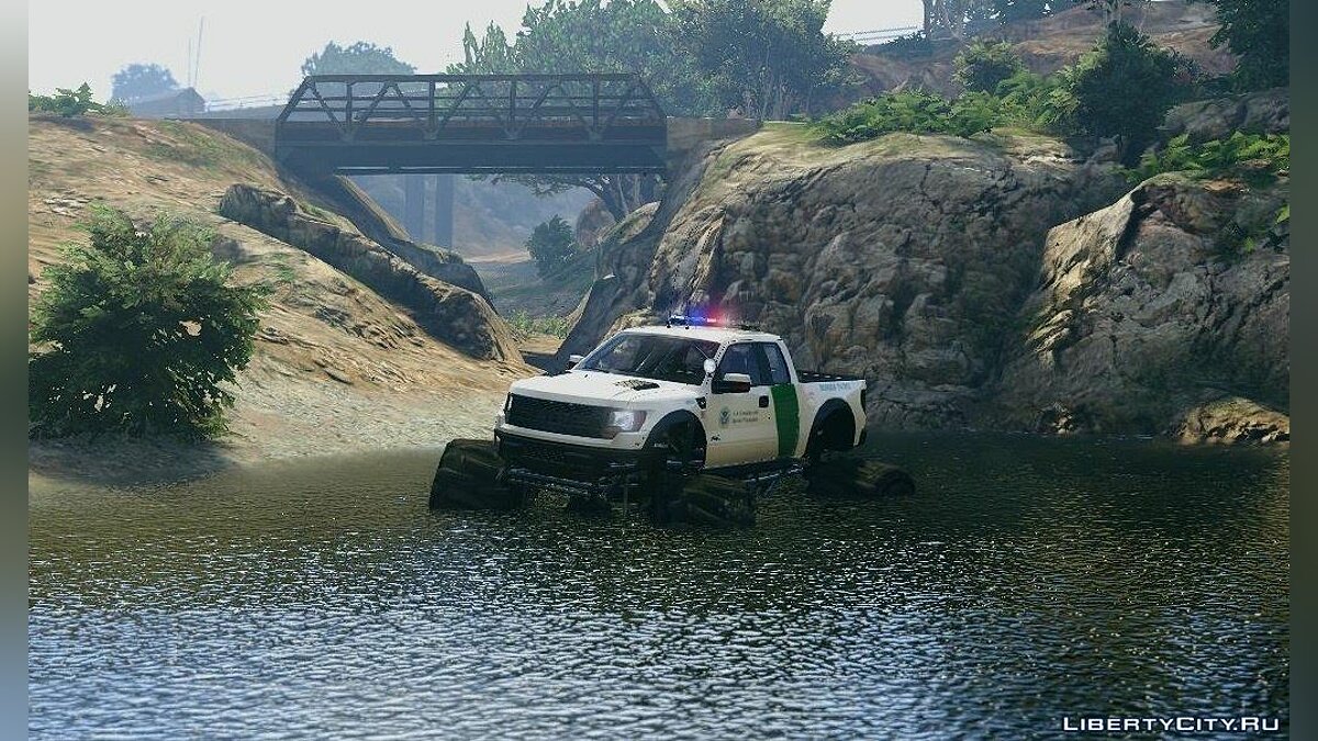 Ford Raptor Border Patrol Monster Truck 1.0 для GTA 5 - Картинка #4