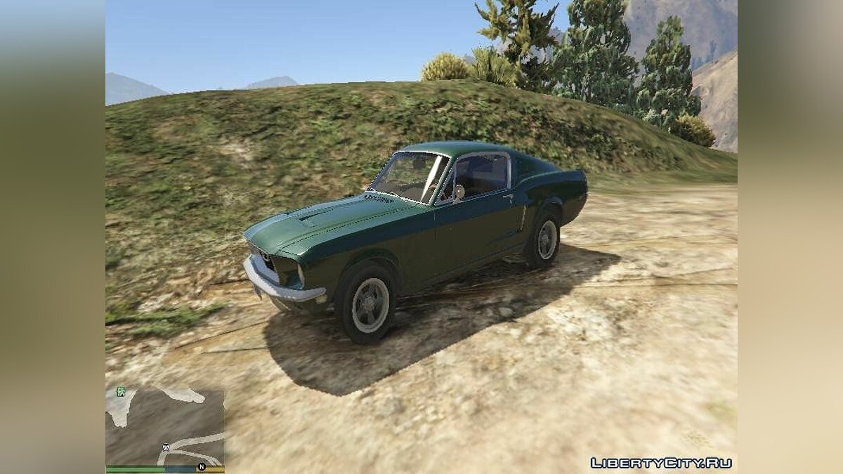 1968 Ford Mustang Fastback [Add-On / Replace] 1.0 для GTA 5 - Картинка #2