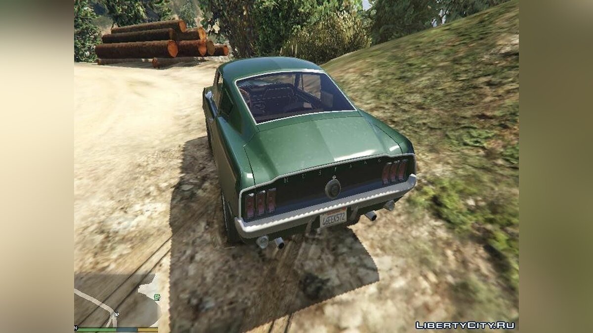 1968 Ford Mustang Fastback [Add-On / Replace] 1.0 для GTA 5 - Картинка #4