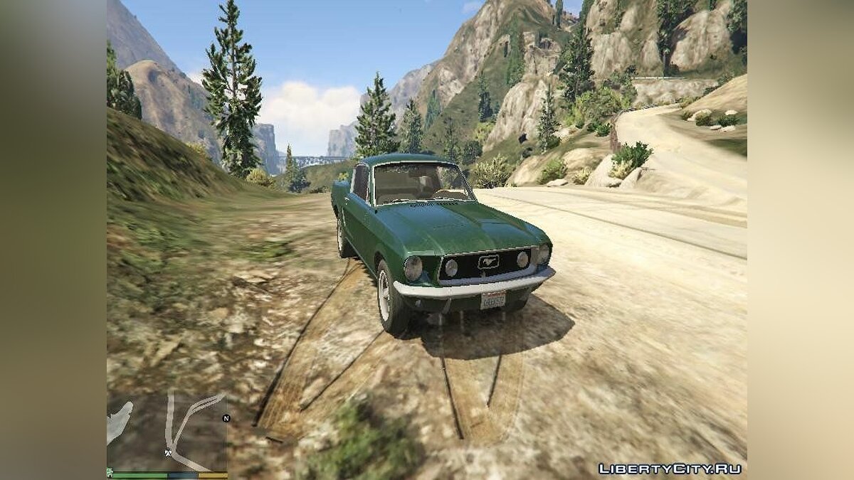 1968 Ford Mustang Fastback [Add-On / Replace] 1.0 для GTA 5 - Картинка #1