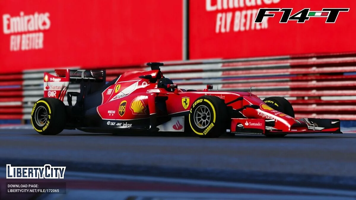2014 Ferrari F14T v1.0 / GTA 5