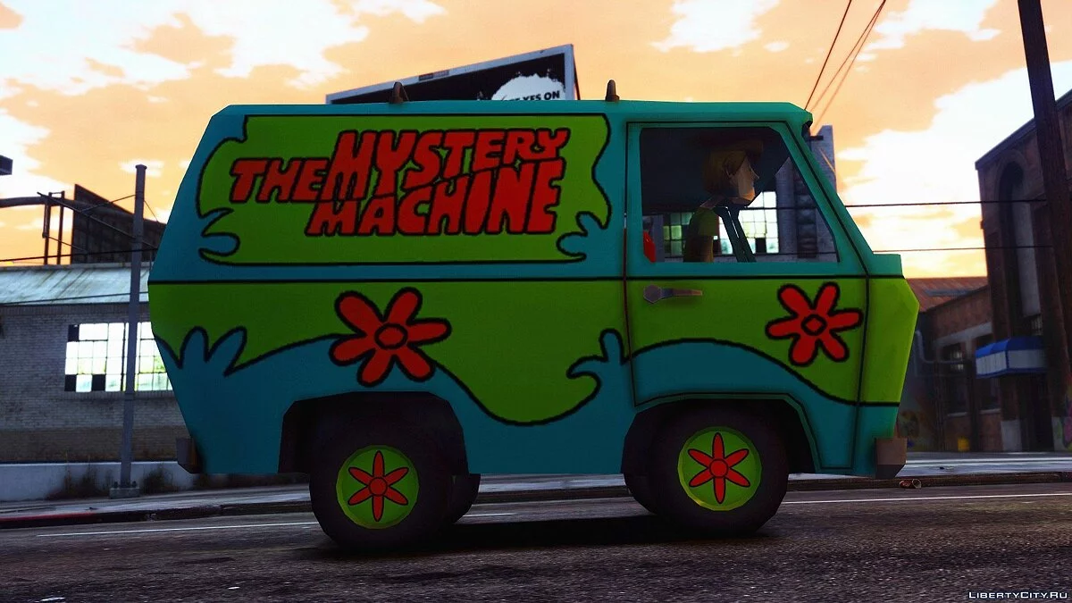 The Mistery Machine [ADDON-REPLACE] 1.0 / GTA 5