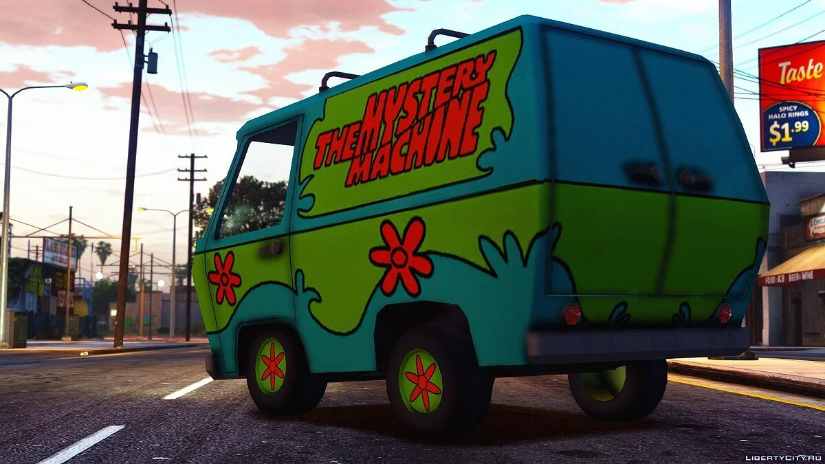 The Mistery Machine [ADDON-REPLACE] 1.0 / GTA 5