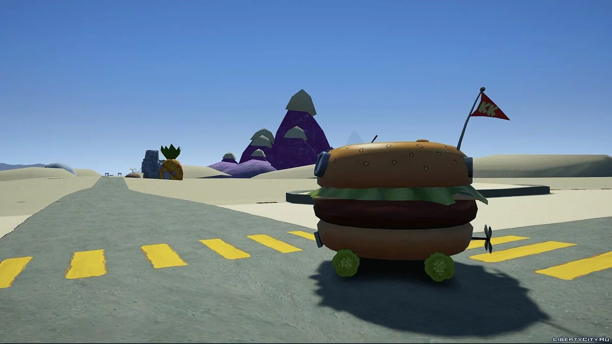 Spongebobs Burger Mobile [Add-On | Unlocked] 1.0 / GTA 5