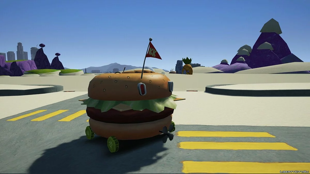 Spongebobs Burger Mobile [Add-On | Unlocked] 1.0 / GTA 5
