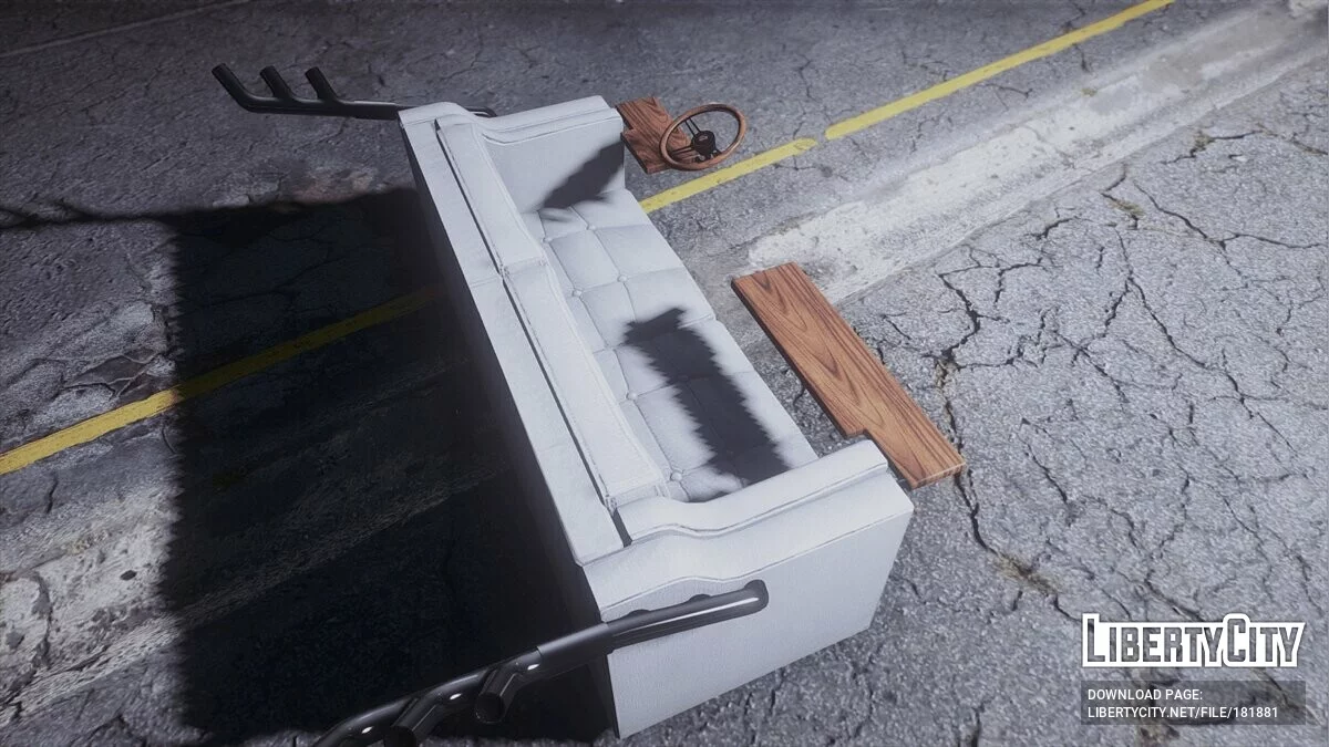 Flywheels Couch Supreme [Add-On | LODs] 1.1 / GTA 5