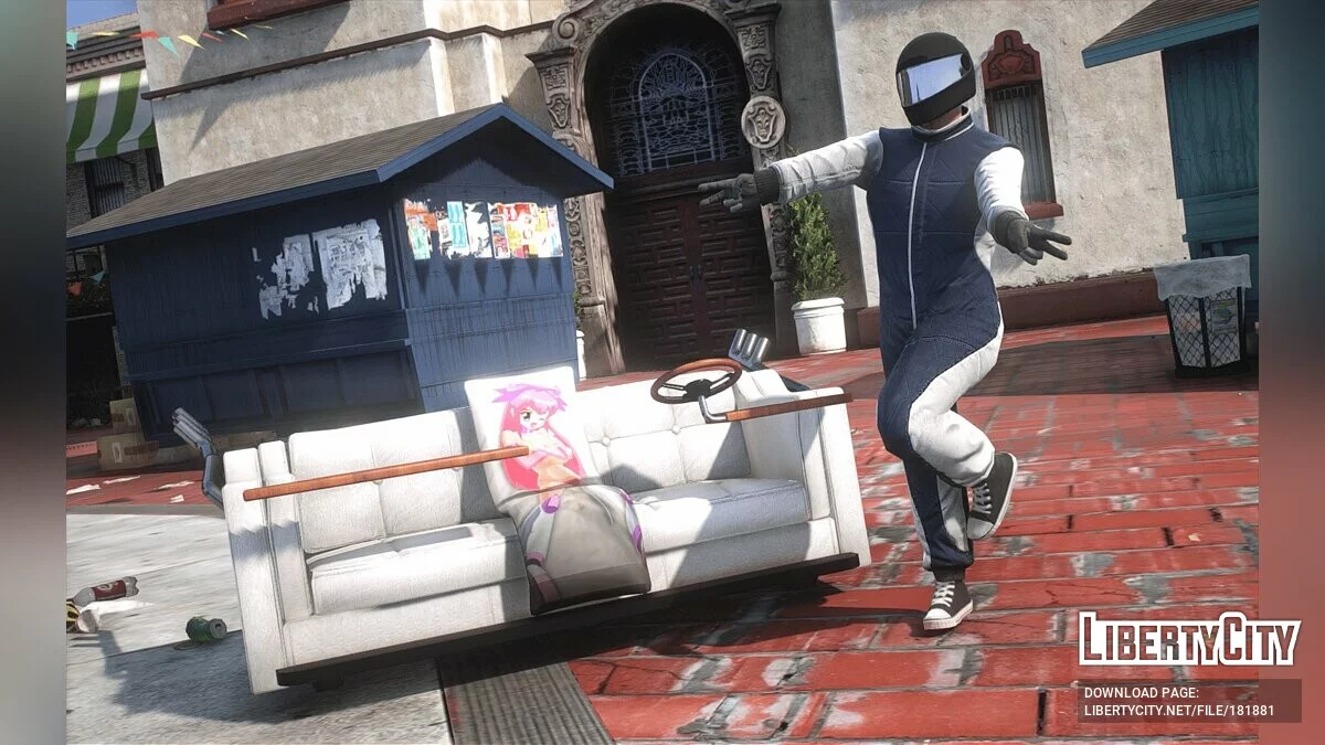 Flywheels Couch Supreme [Add-On | LODs] 1.1 / GTA 5