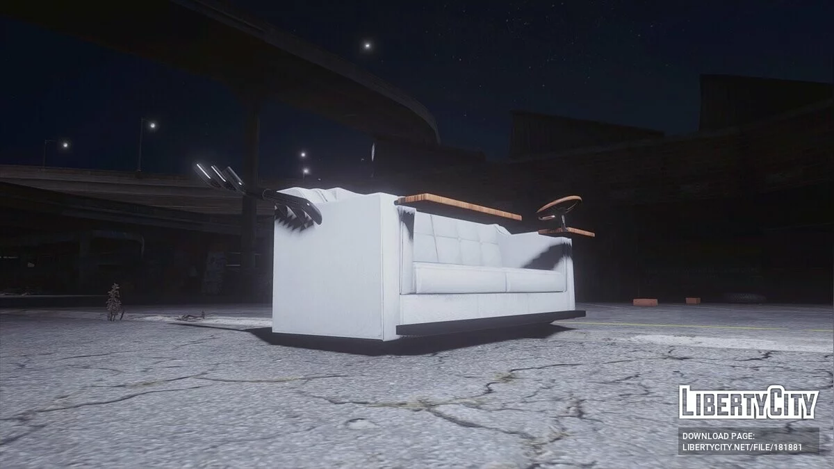 Flywheels Couch Supreme [Add-On | LODs] 1.1 / GTA 5