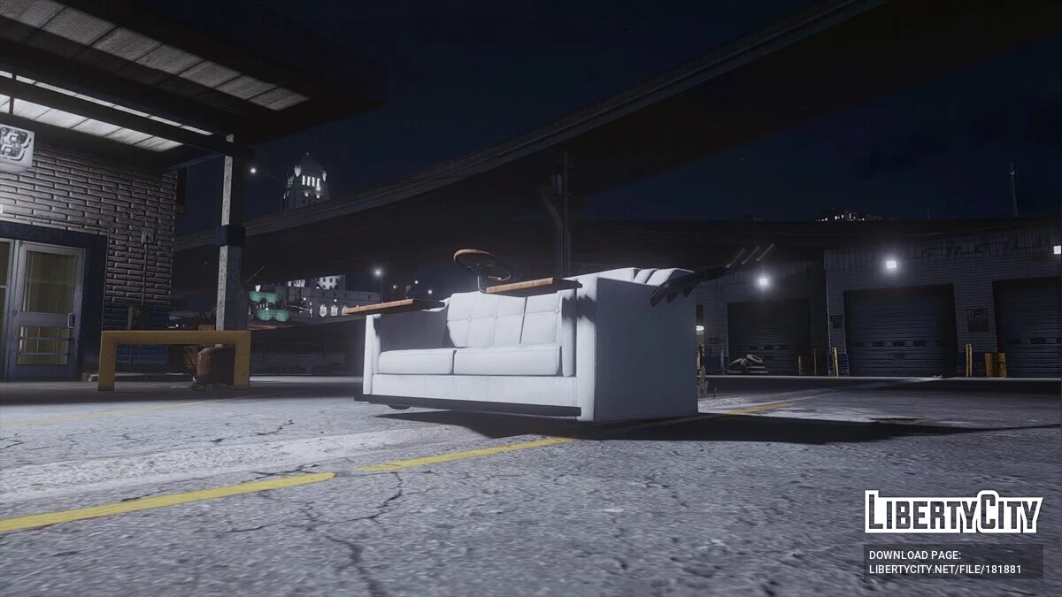 Flywheels Couch Supreme [Add-On | LODs] 1.1 / GTA 5