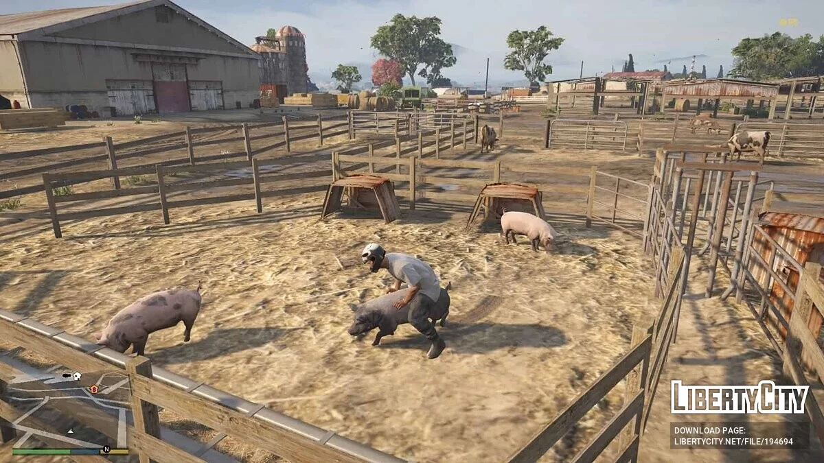 Мотоцикл в виде свиньи / GTA 5