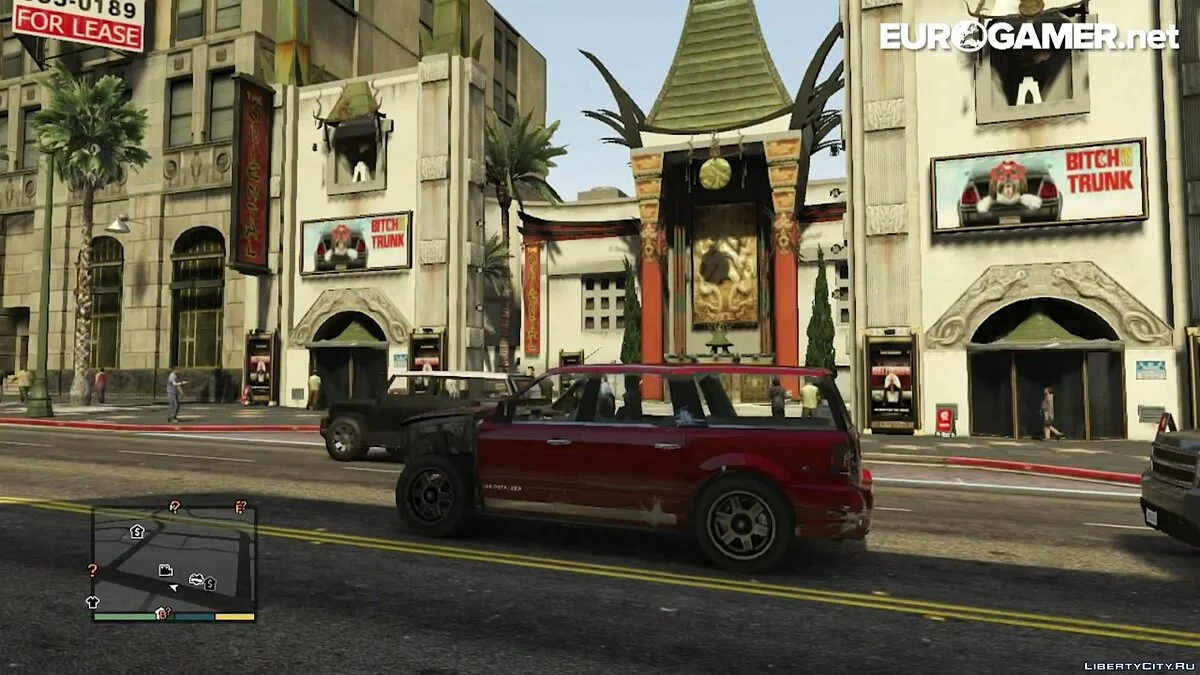 Автомобильная экскурсия по Лос-Сантосу / GTA 5