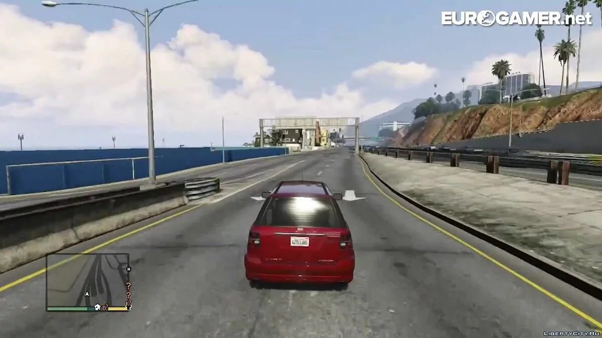 Автомобильная экскурсия по Лос-Сантосу / GTA 5