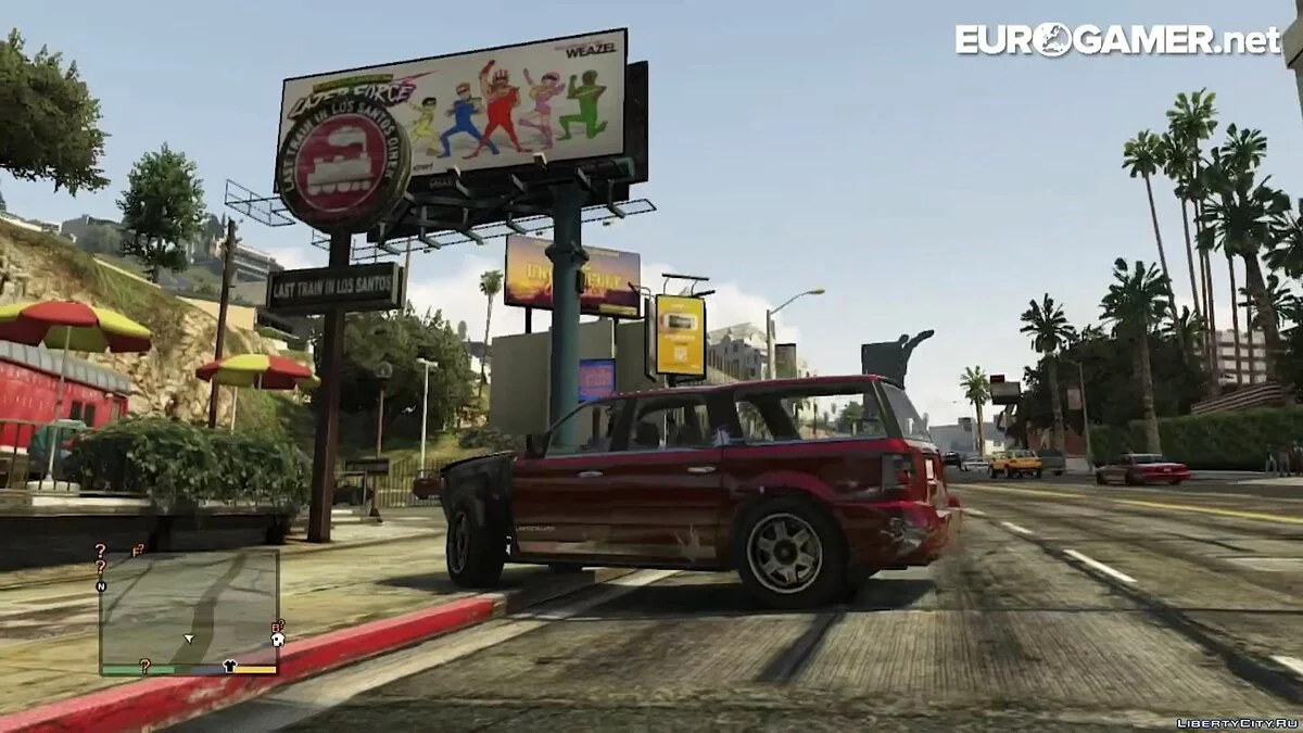 Автомобильная экскурсия по Лос-Сантосу / GTA 5