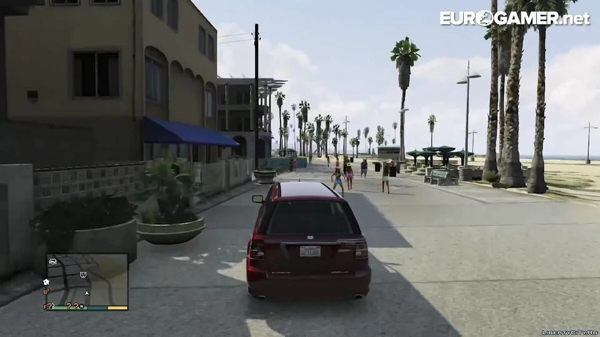 Автомобильная экскурсия по Лос-Сантосу / GTA 5