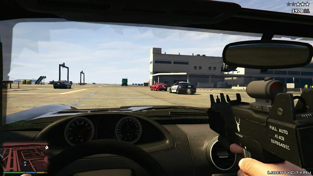 Геймплей с видом от первого лица / GTA 5