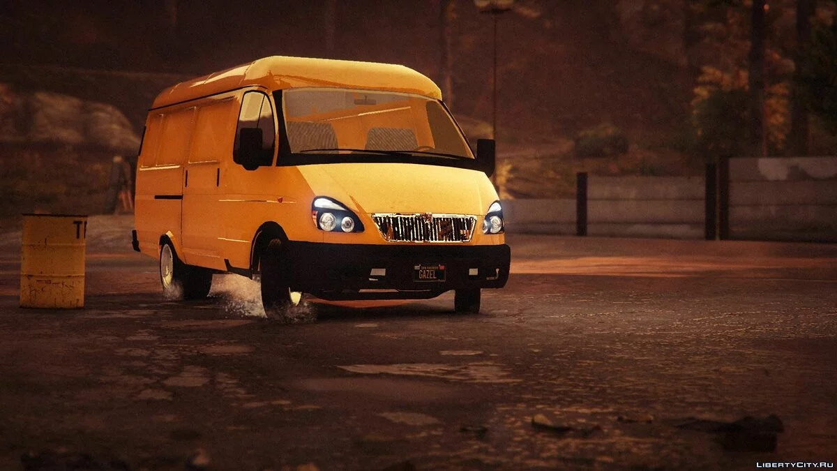 GAZ-2705 (Gazel) [Add-On] 1.0 / GTA 5