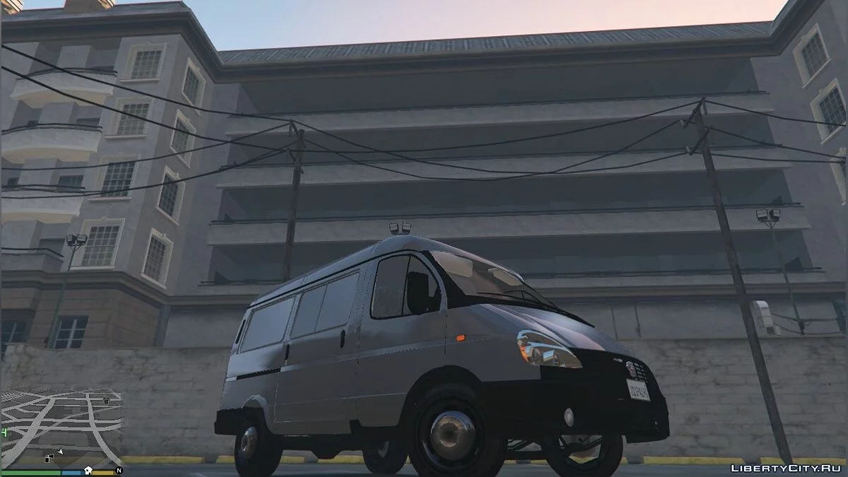 GAZ-2752 Gazel [Replace] 1.0 / GTA 5