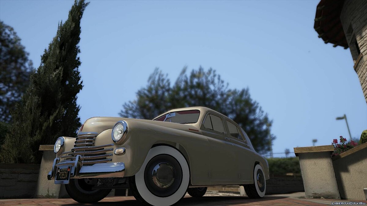 Скачать GAZ M-20 POBEDA BY AKROM Add-On 1.0 для GTA 5