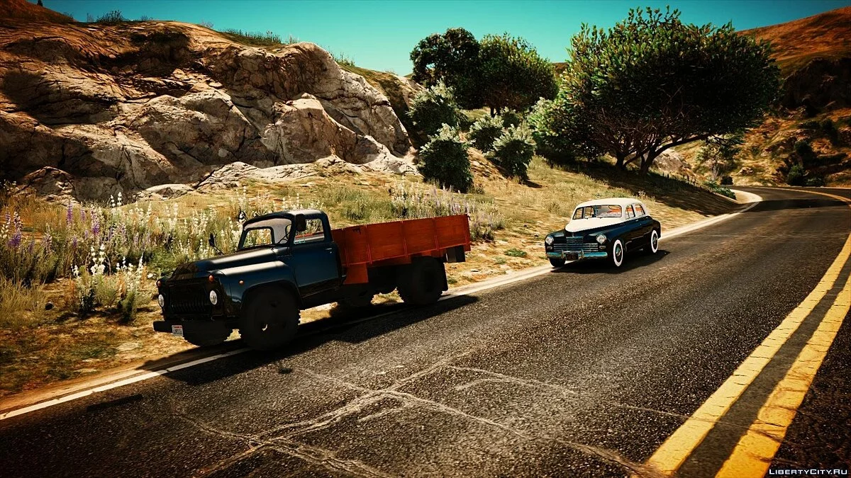 GAZ M-20 POBEDA BY AKROM Add-On 1.0 / GTA 5