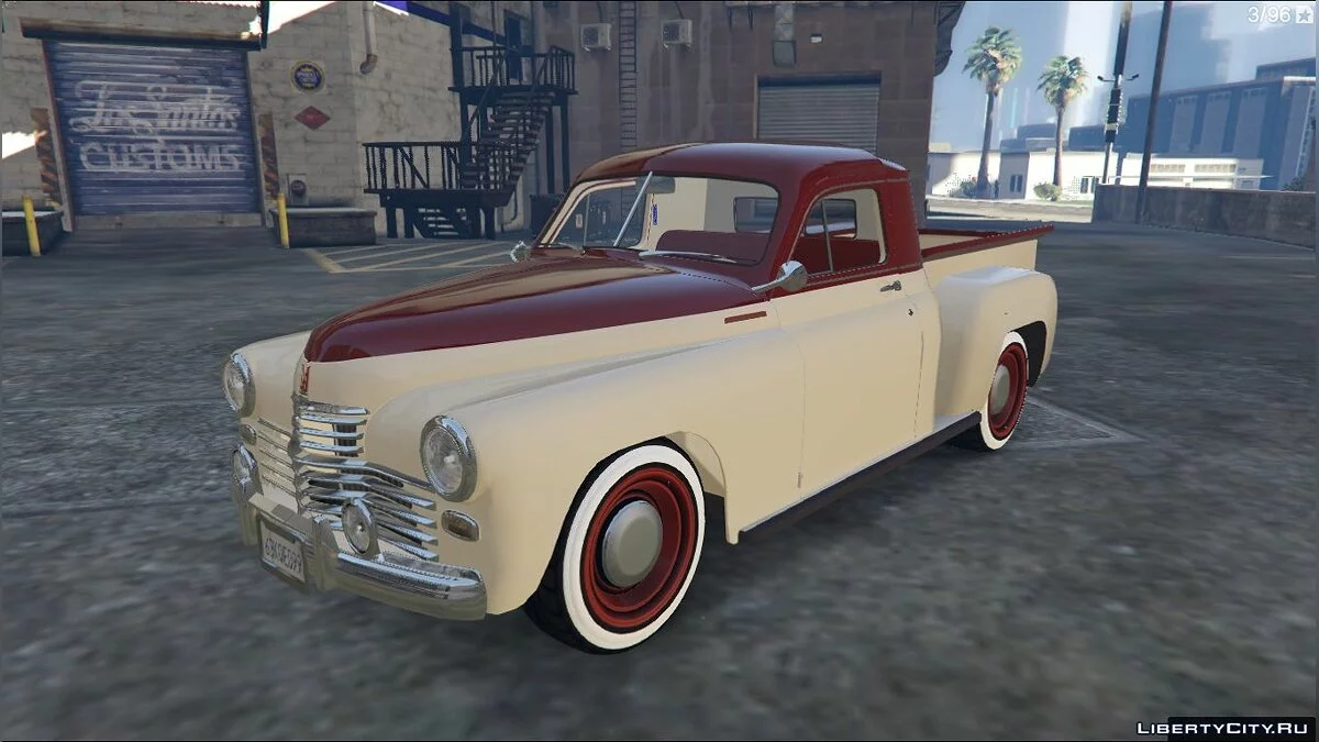 GAZ-M20 POBEDA+TYUNING(AKROM) / GTA 5
