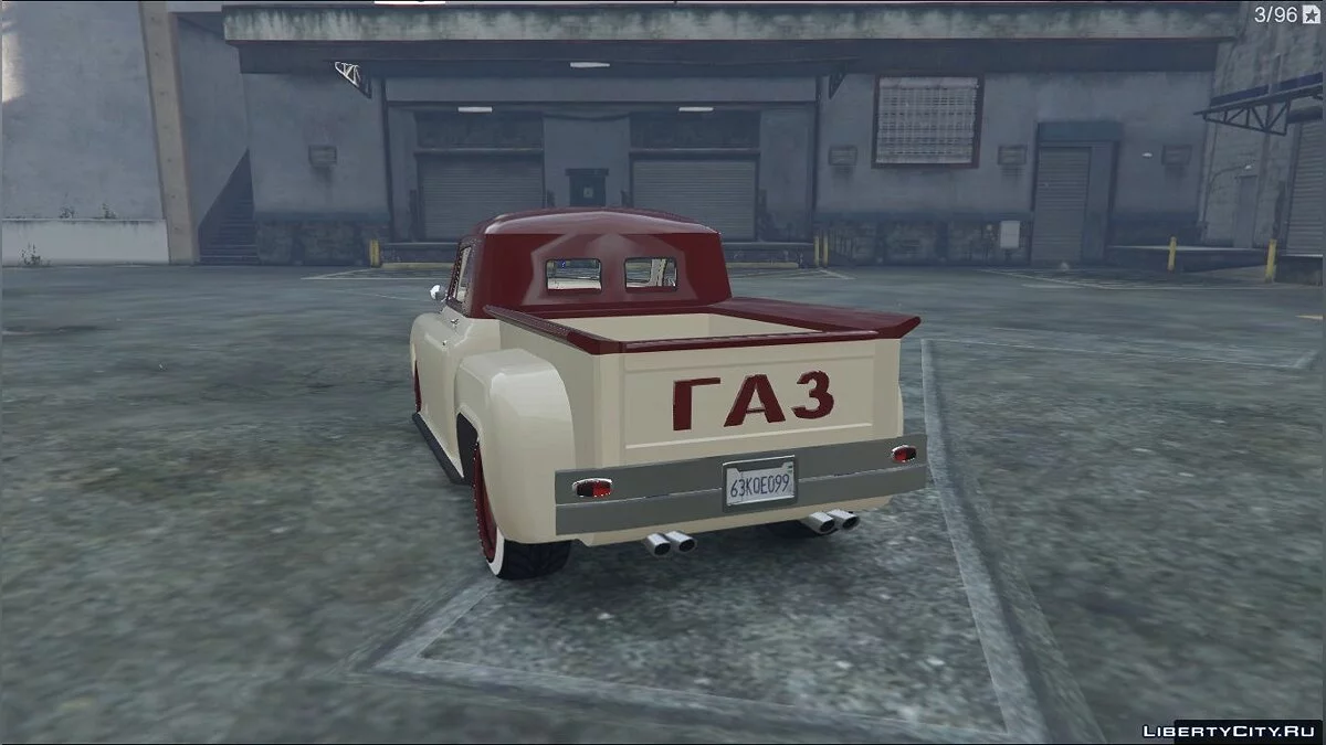 GAZ-M20 POBEDA+TYUNING(AKROM) / GTA 5