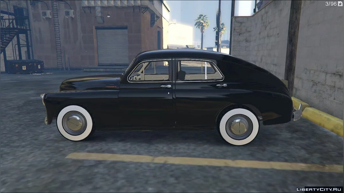GAZ-M20 POBEDA+TYUNING(AKROM) / GTA 5