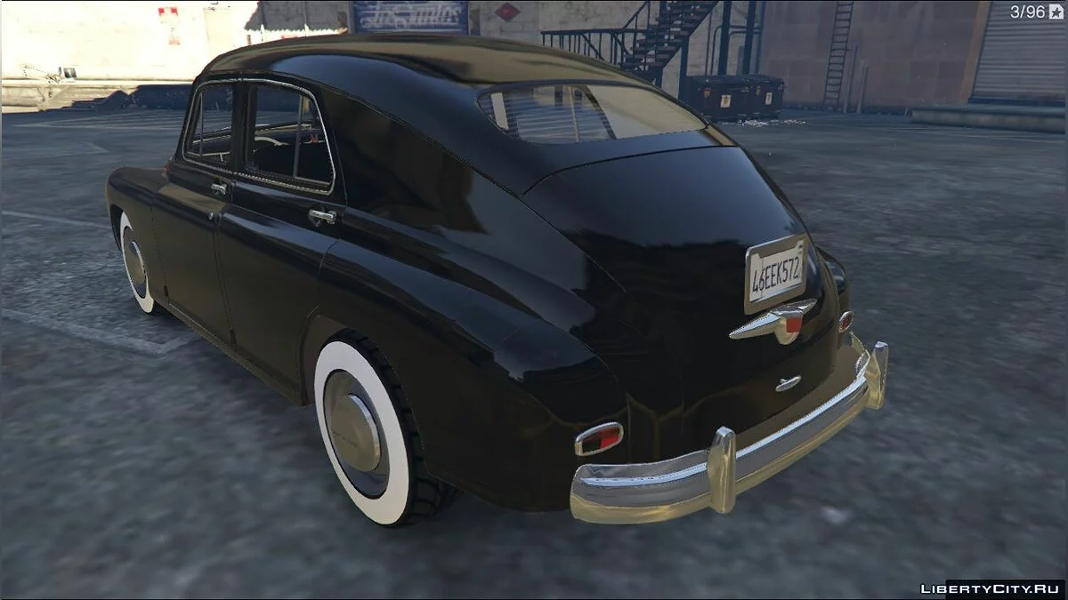 GAZ-M20 POBEDA+TYUNING(AKROM) / GTA 5