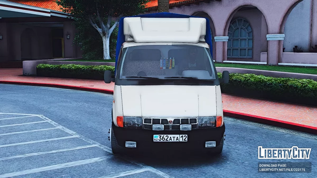 ГАЗель 2001 года с тентом / GTA 5