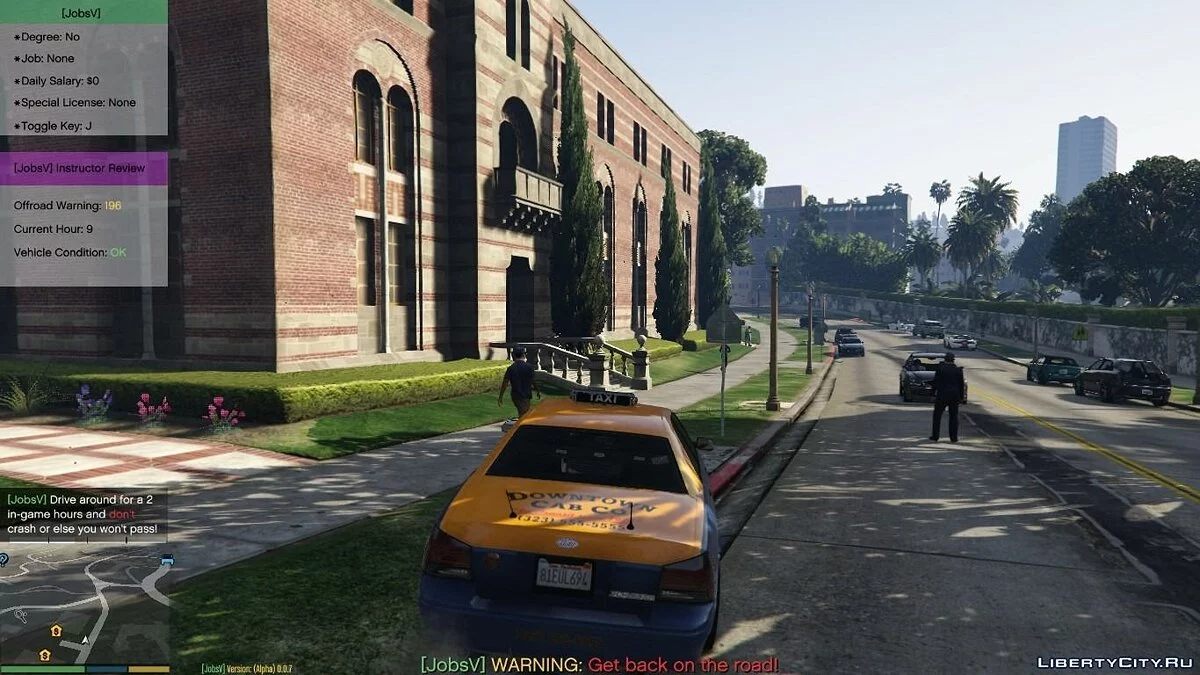 JobsV[.NET] Beta 0.1.2 / GTA 5