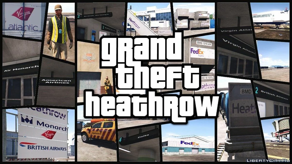Grand Theft Heathrow 0.1 / GTA 5