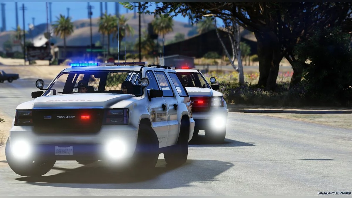 Sheriff Declasse Alamo | LSSD | All White - Новый белый джип шерифа / GTA 5