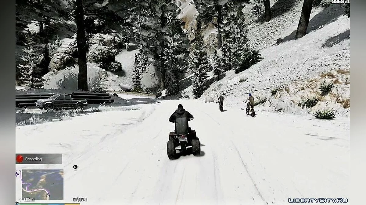 Зима в GTA 5 (Автоустановка / Всё в одном) v1.0 / GTA 5