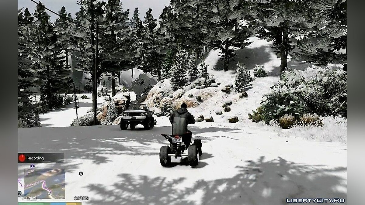 Зима в GTA 5 (Автоустановка / Все в одному) v1.0 для GTA 5 - Картинка #7