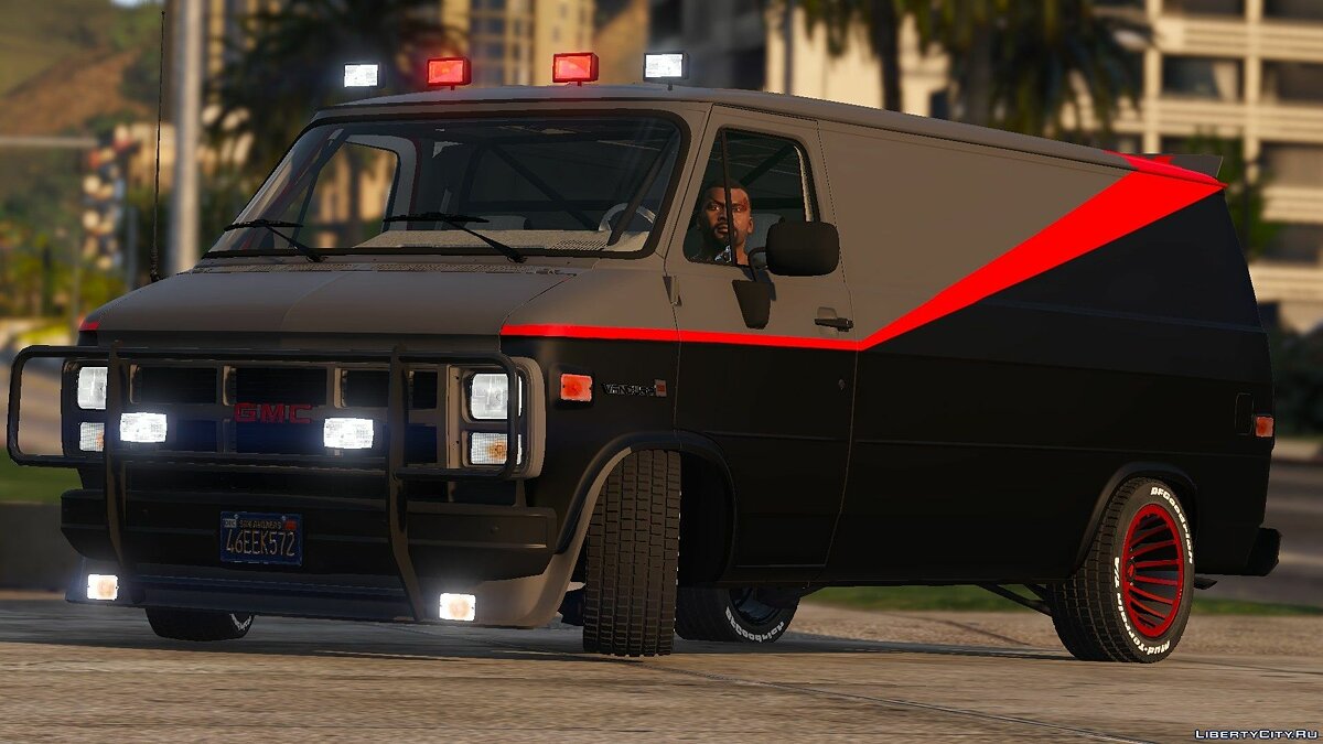 Скачать GMC Vandura (A-Team Van) 1.0 для GTA 5