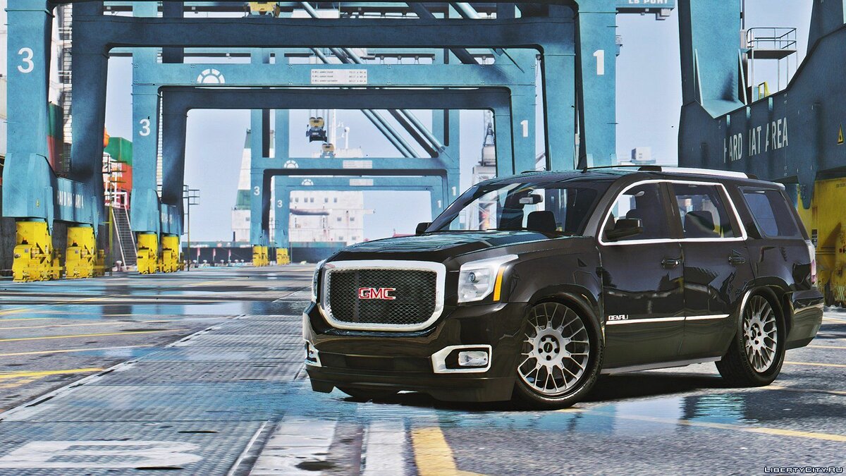 Скачать 2015 GMC Yukon Denali [Add-On / Replace] 1.2 для GTA 5