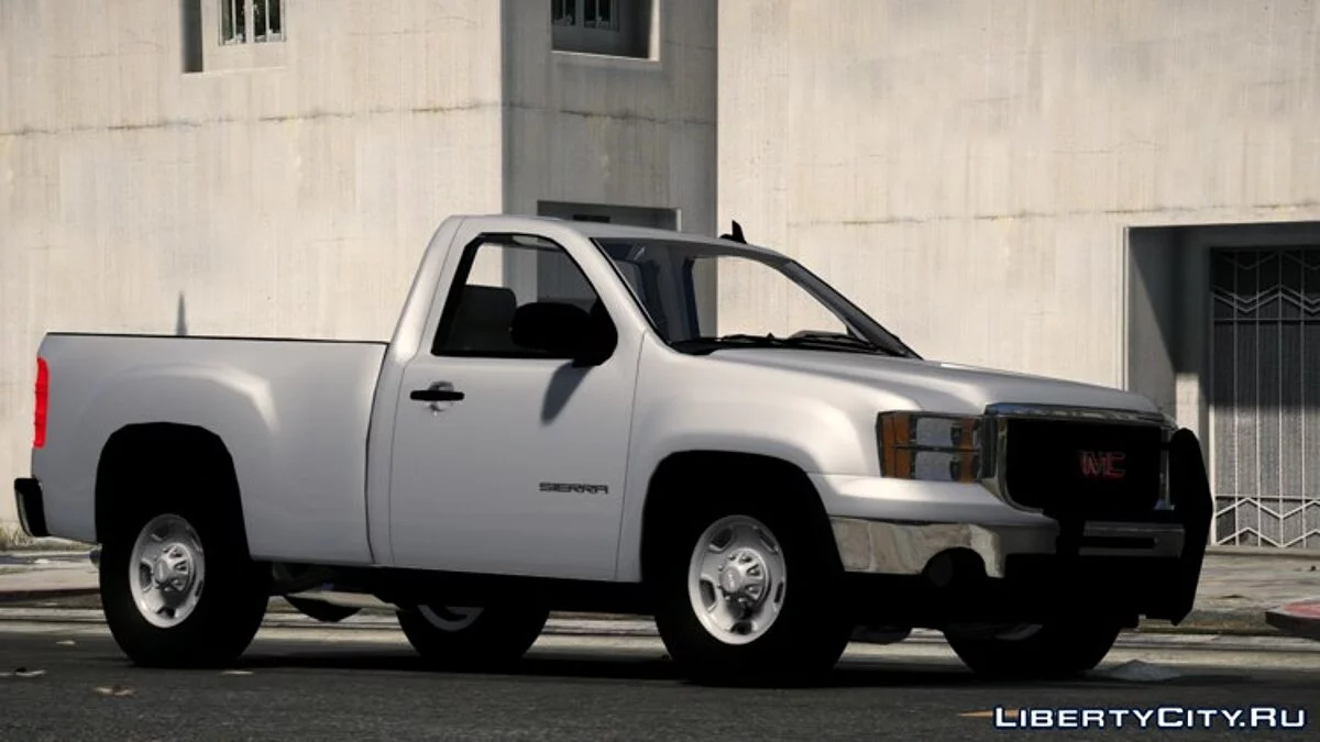 GMC Sierra 2010 HQ [Add-On] 1.0 / GTA 5