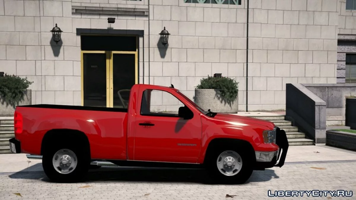GMC Sierra 2010 HQ [Add-On] 1.0 / GTA 5