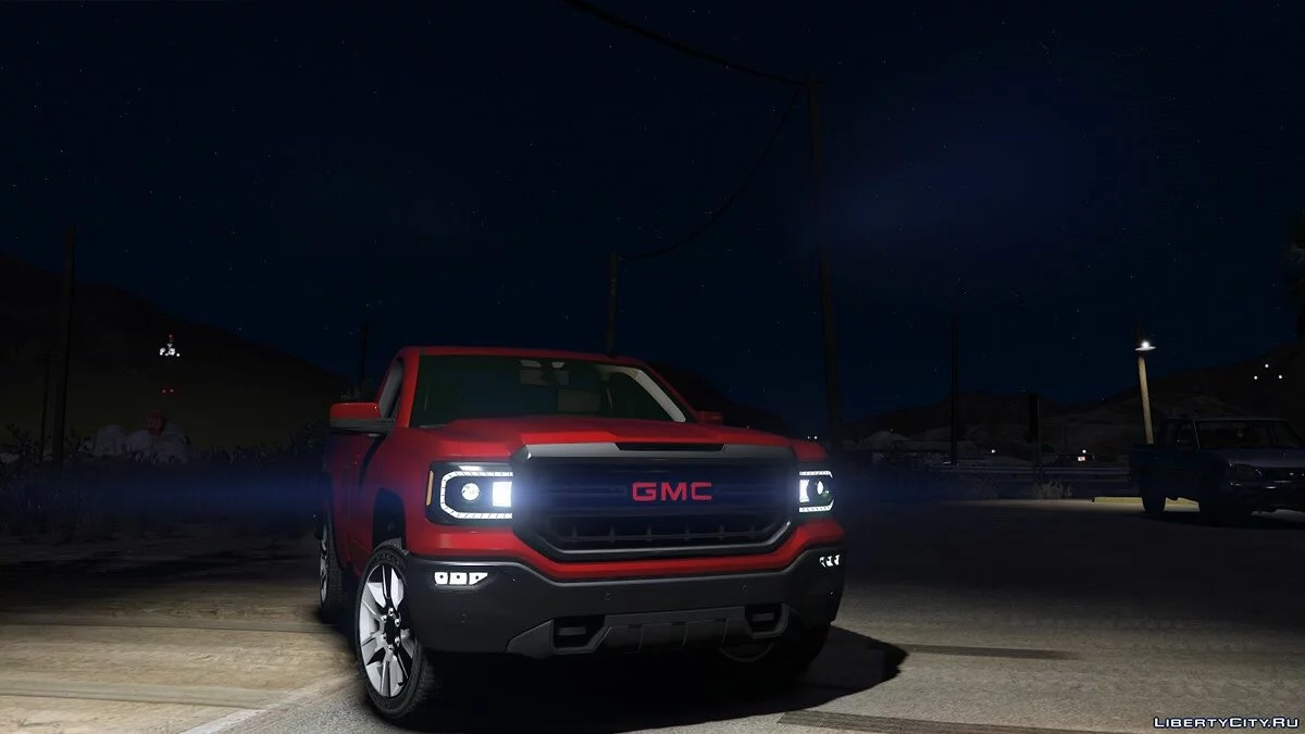 GMC Sierra 2018 single cab [ Unlocked ] 0.1 Beta / GTA 5