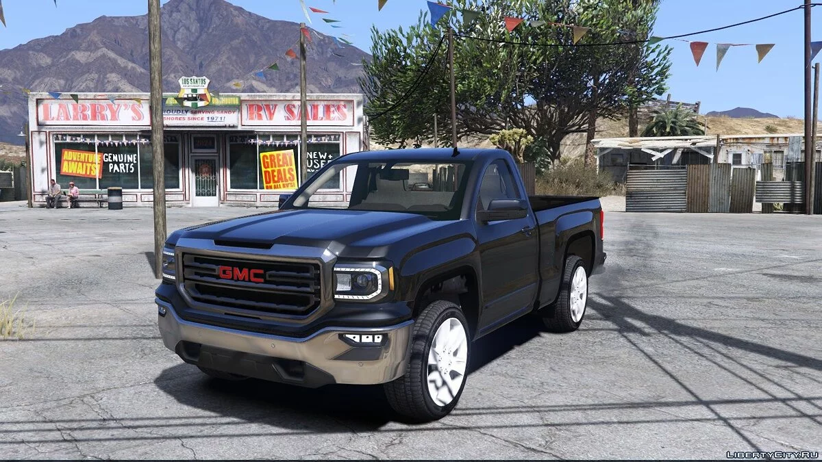 GMC Sierra 2018 single cab [ Unlocked ] 0.1 Beta / GTA 5