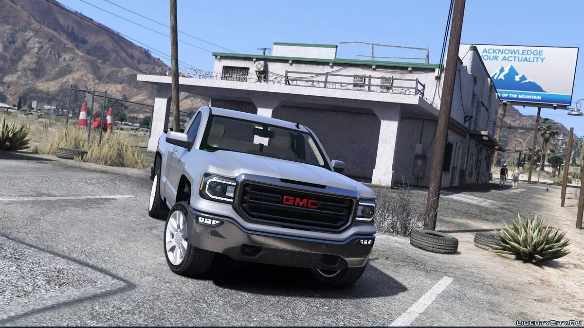 GMC Sierra 2018 single cab [ Unlocked ] 0.1 Beta / GTA 5