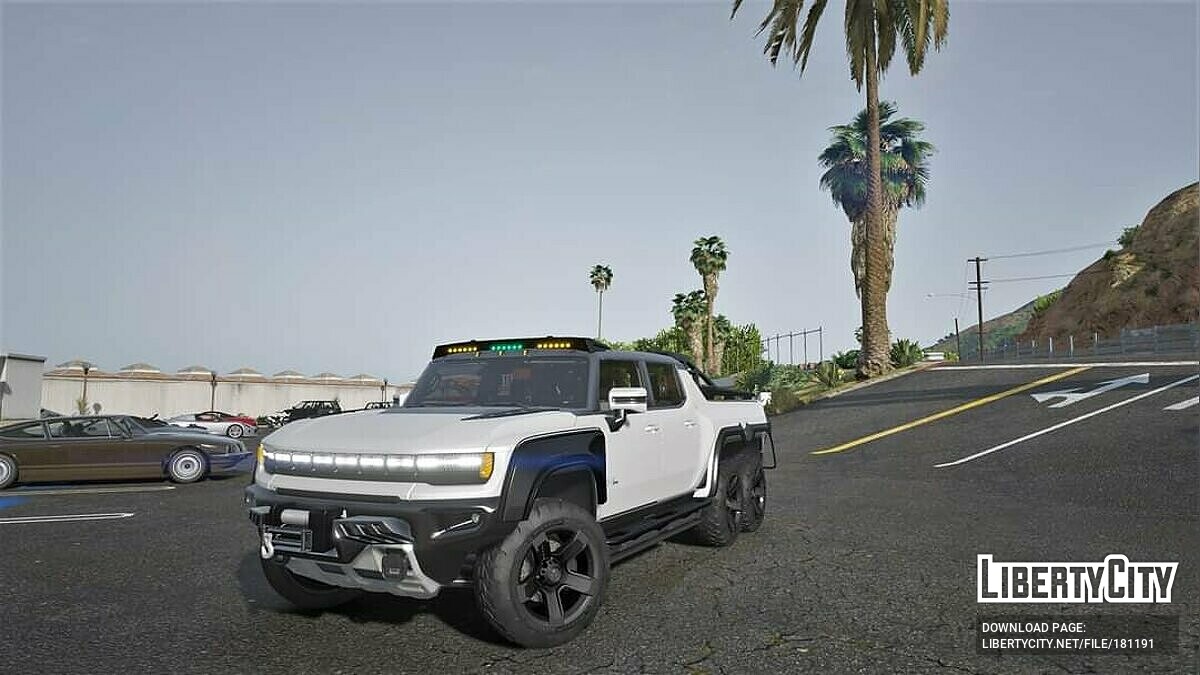 Скачать 2022 GMC Hummer EV Pickup Design для GTA 5