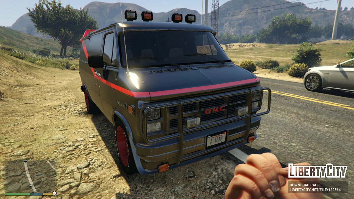 GMC Vandura 83 A-TEAM Van [Add-On] 0.6 / GTA 5